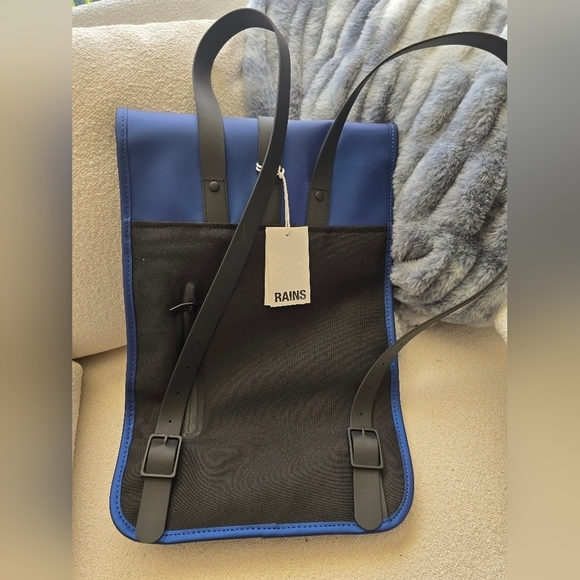 NWT! Rains, Backpack Mini W3, Storm, MSRP $110